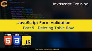 JS Delete Table Row