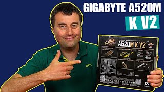 Gigabyte A520M K V2 AM4 Motherboard Unboxing \u0026 Overview