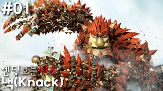 PS4 낵 한글판/ Knack 01