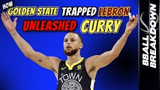 How Golden State TRAPPED LeBron, UNLEASHED Curry