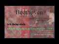 beethoven ich liebe dich fischer dieskau 1965