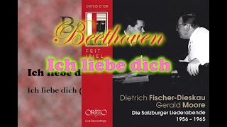 Beethoven Ich liebe dich (Fischer Dieskau 1965)