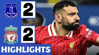 🔴🔵 Everton vs Liverpool 2-2 Extended HIGHLIGHTS | Goals| Salah, Beto,  Tarkowski \u0026 Mac Allister