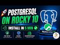 How to Install PostgreSQL on Rocky Linux 10 [2026] – Fast, Secure & Enterprise-Ready