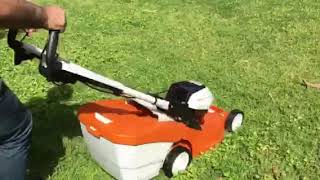 מכסחת דשא נטענת סטיל Cordless lawn mowers STIHL