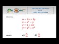 Partial and Total Differentiation and Independent and Dependent Variables