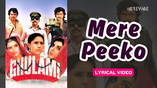 Mere Peeko (Waqt Beeja Tha) (Part 1)  (Lyric Video) | Lata Mangeshkar | Dharmendra, Reena | Ghulami