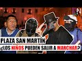 PLAZA SAN MARTÍN, ¿UN NIÑO PUEDE SALIR A MARCHAR? - EL CUERVO