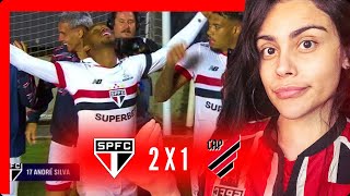 RESERVAS SALVARAM O JOGO! ZUBELDÍA APRENDENDO A SUBSTITUIR? [SPFC X ATHLETICO-PR]