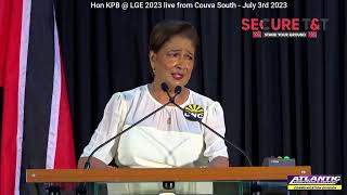 Hon KPB @ UNC LGE 2023 Couva South July 3rd 2023