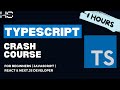 TypeScript Course for Beginners | TypeScript  Tutorial For Beginners
