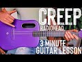 Creep Radiohead Guitar Tutorial // Creep Guitar Lesson #1022