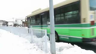 12月29日秋田駅西口行き秋田中央交通