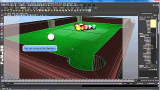 pool table dynamics maya 2013