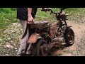 FULL RESTORATION•HONDA CT70 MiniBike Abandoned-From Trash To Incredible Blue Motorcycle | TimeLapse