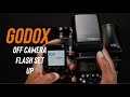 How to set up your Godox Speedlite with a Transmitter - Godox V1, 860, 685