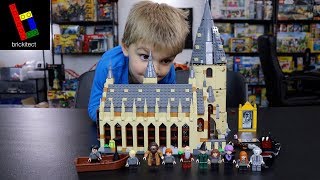 BUILDING OUR FIRST LEGO HARRY POTTER SET!
