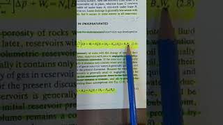 3.2. Material Balance Equation for Undersaturated oil res.