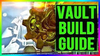 Fallout 4 Vault Tec: HOW TO BUILD A VAULT (Bug Fix, Connecting Rooms, Lighting, Atrium Walkthrough)
