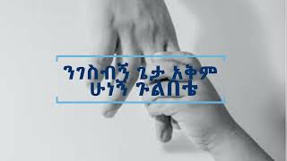 አምላኬ የህይወቴ መሪ መካሪዬ