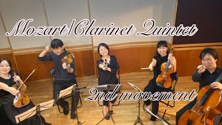 モーツァルト/クラリネット五重奏曲 イ長調 Kv.581 第2楽章　Mozart/Clarinet Quintet in A major, K.581(2nd mov)