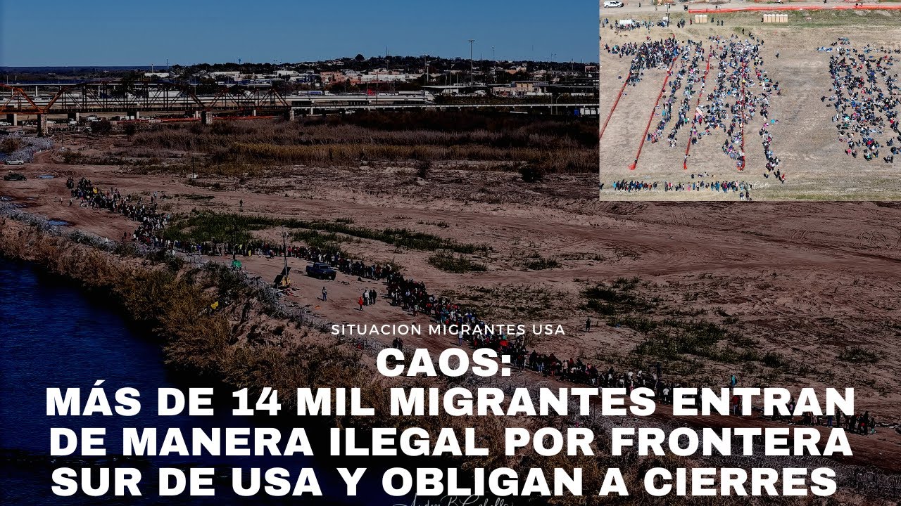 Caos: Más De 14 Mil Migrantes Entran De Manera Ilegal Por Frontera Sur ...