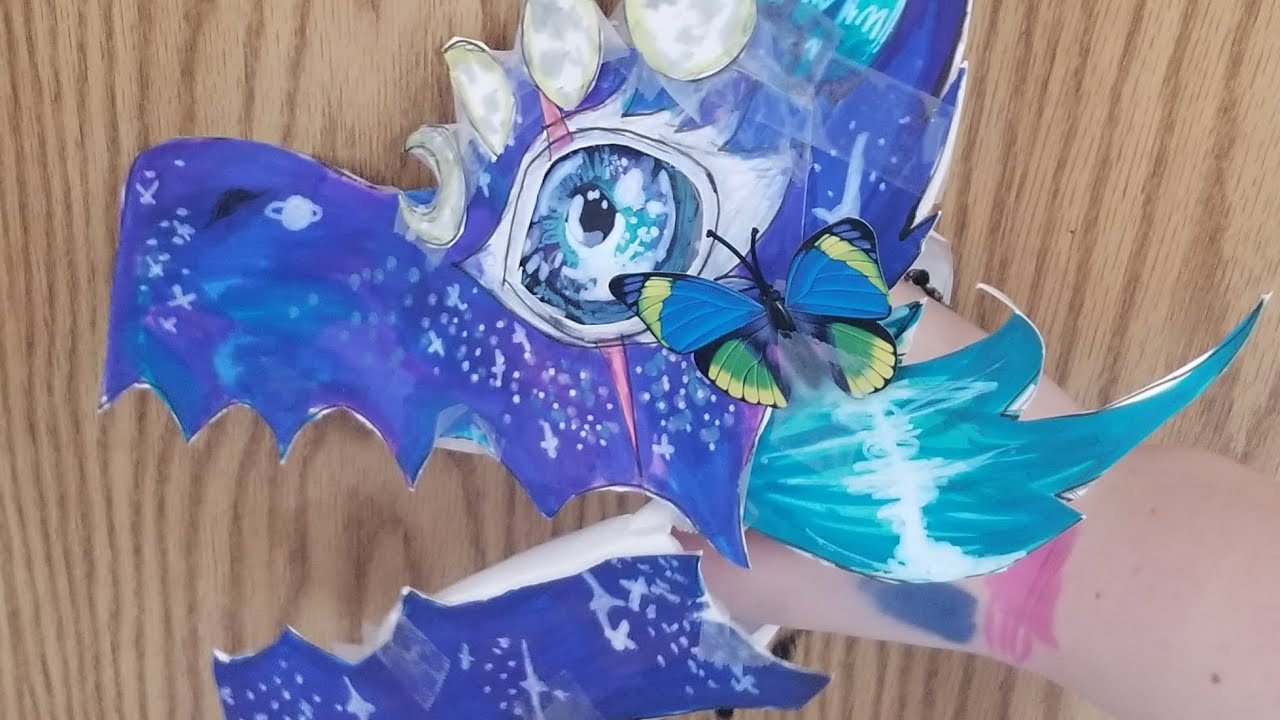 Printable Chinese Dragon Puppetbluey Dragon Puppet Tutorial