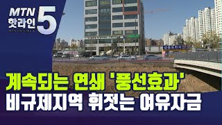 계속되는 연쇄 '풍선효과'…비규제지역 휘젓는 시중 여윳자금 / 머니투데이방송 (뉴스)