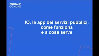 IO, l’app dei servizi pubblici come funziona e a cosa serve?