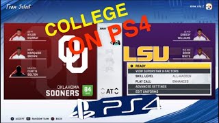 How to play with NCAA Football teams in Madden 20 for PS4