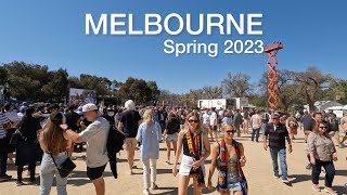 Spring in Melbourne City Australia 2023