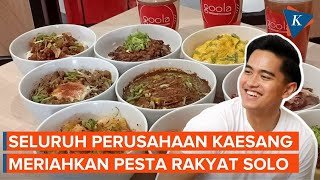 Kaesang-Erina Bakal Gelar Pesta Rakyat di Solo