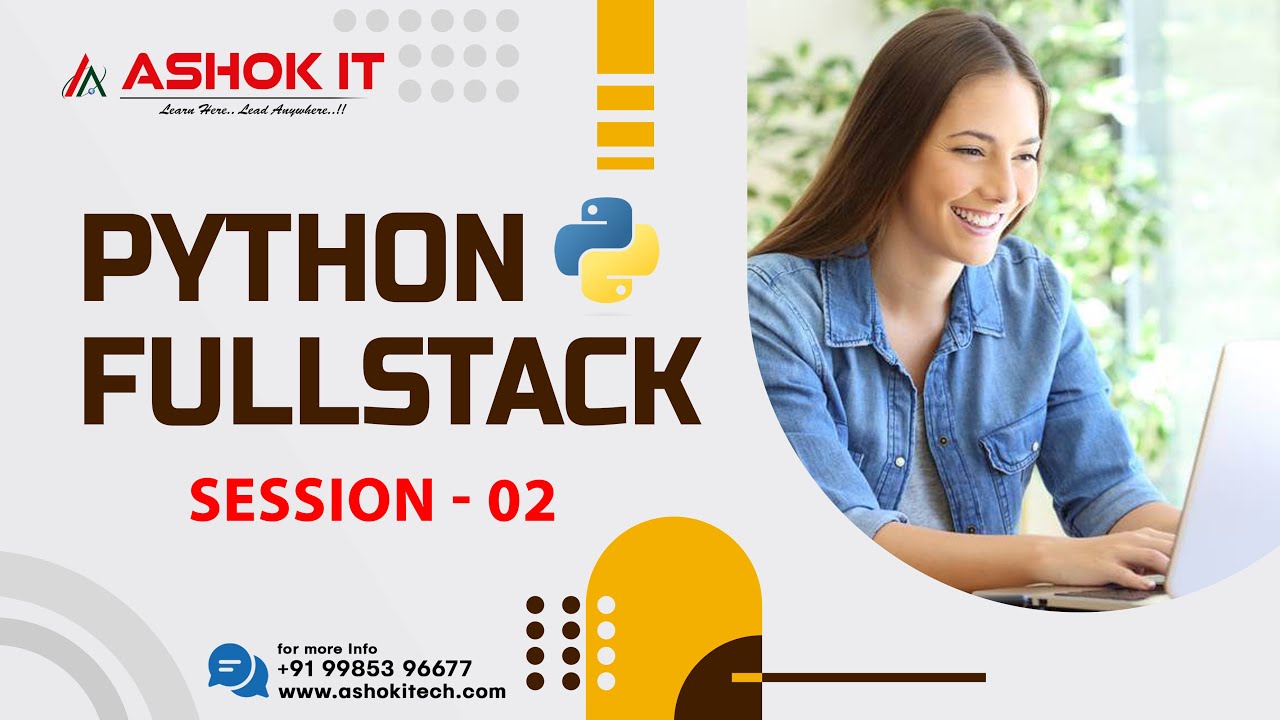 Python Fullstack Session 02 Ashok It Youtube