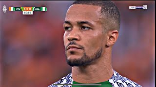 William Troost Ekong Vs Ivory Coast | MOTM | 🇳🇬 Nigeria Afcon 2023