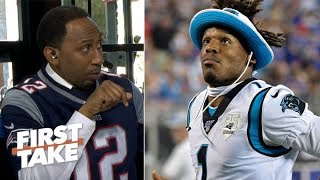Stephen A. to Cam Newton: 'Good luck with that' on facing Aaron Donald in Week 1 | First Take