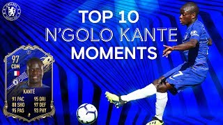 N'Golo Kante - Top 10 Chelsea Moments | Best Passes, Tackles & Goals Compilation | Chelsea FC