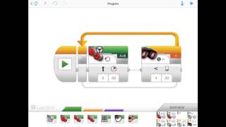 EV3 iPad Do while loop Sensor