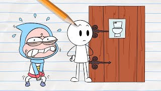 Boy & Dragon: Boy Needs a BATHROOM! | Boy & Dragon | Cartoons for Kids | WildBra