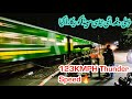 Speed 123Kmph Thunder Speed with GreenLine Express | فل تباہی ایکشن