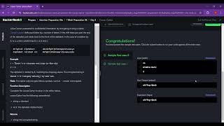 Caesar Cipher Problem | HackerRank Solution in 1 Minute ⏱️