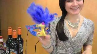 Mardi Gras masks DIY craft party - creative girls' day out/in ideas