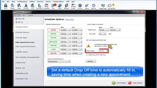 Manager SE Scheduler Options