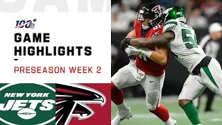 Jets vs. Falcons Preseason Week 2 Highlights | NFL 2019