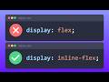 Learn display inline-flex in 3 Minutes (It can fix your Layout 🤫)