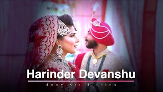 Latest Sikh Wedding Highlight//Harinder & Devanshu//Sony art Sirhind +91 9888469940 9988063786