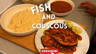 Malaay iyo couscous - Fish and couscous