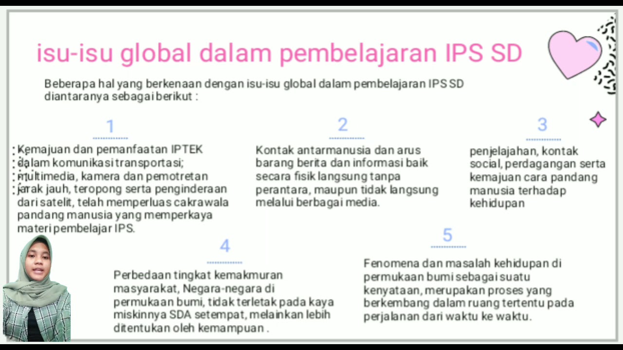 ISU-ISU GLOBAL DALAM PEMBELAJARAN IPS SD - YouTube