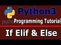 Python3 Programming If Elif And Else Conditions #10