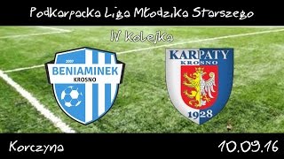 Młodzik Starszy: Beniaminek Krosno - Karpaty MOSiR Krosno