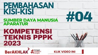 Pengembangan Karir, Pola Karir, dan Promosi | Pembahasan Kisi kisi PPPK SDM #04